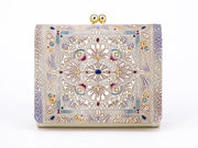 Fantasy Tapestry Small GAMAGUCHI Trifold Wallet