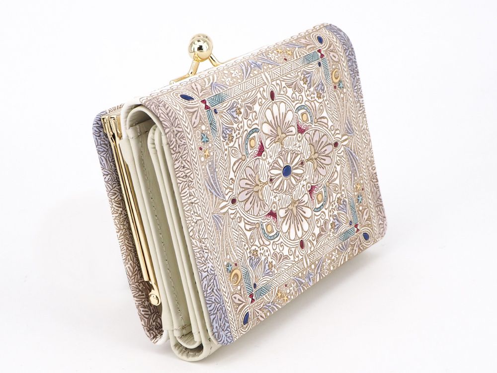 Fantasy Tapestry Small GAMAGUCHI Trifold Wallet