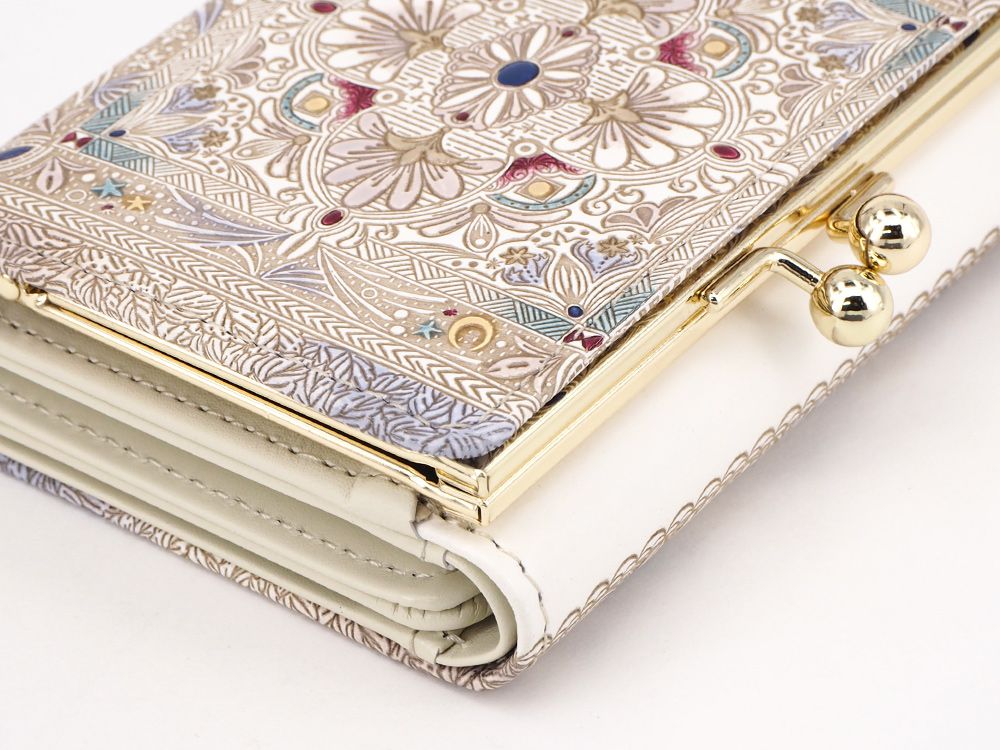 Fantasy Tapestry Small GAMAGUCHI Trifold Wallet