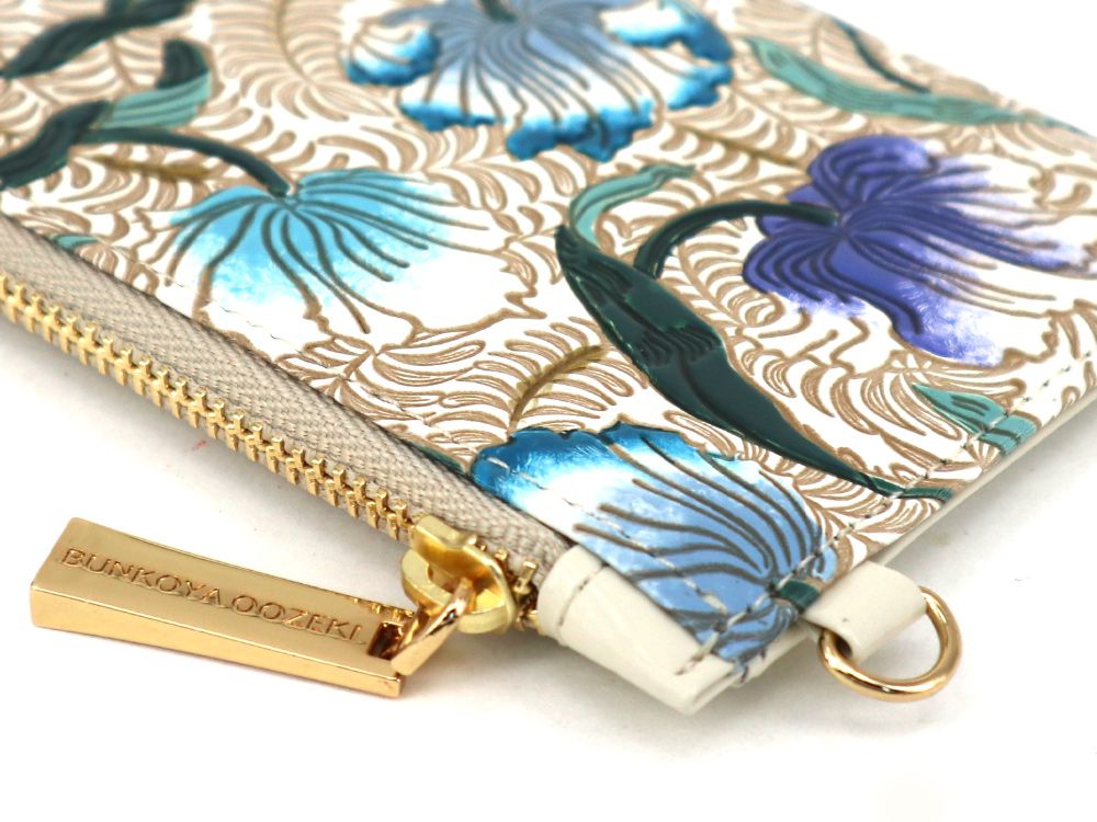 North Garden (Turquoise) Thin Card Case
