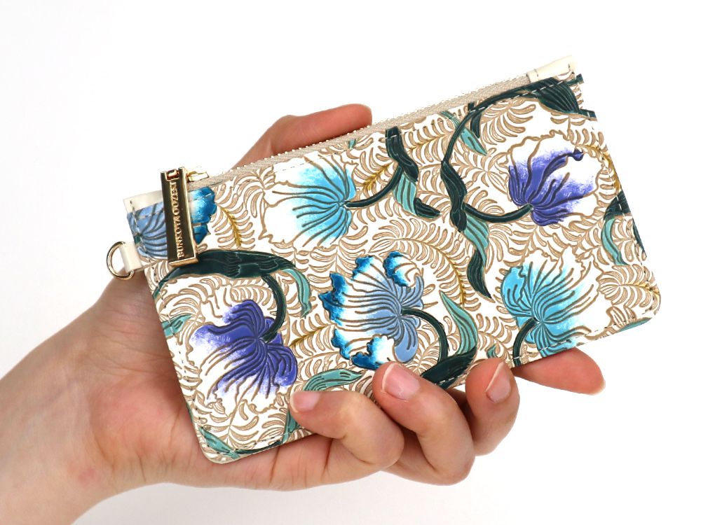 North Garden (Turquoise) Thin Card Case