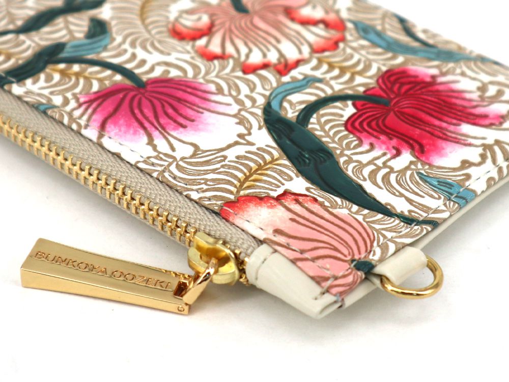 North Garden (Coral) Thin Card Case