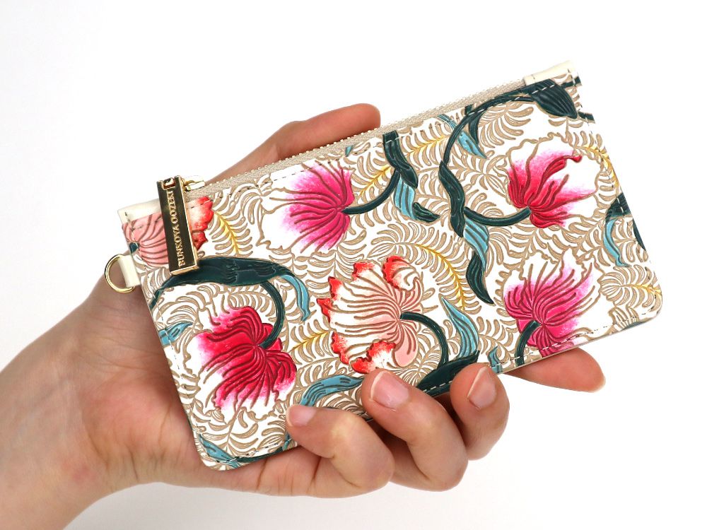 North Garden (Coral) Thin Card Case