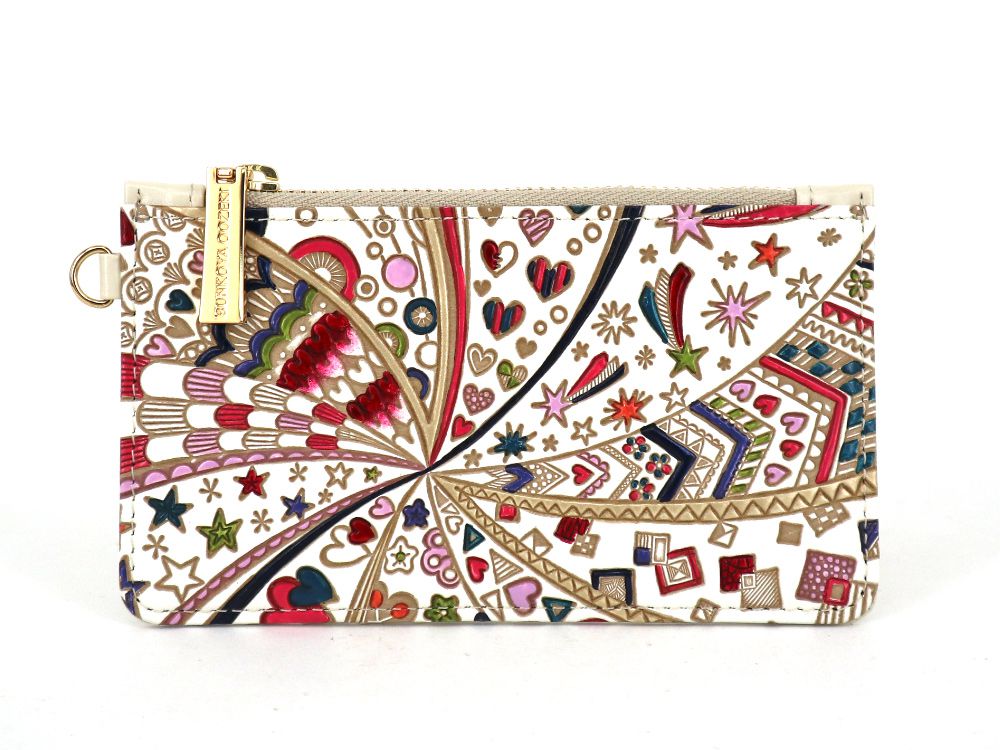 Glossy hearts Thin Card Case
