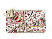 Glossy hearts Thin Card Case