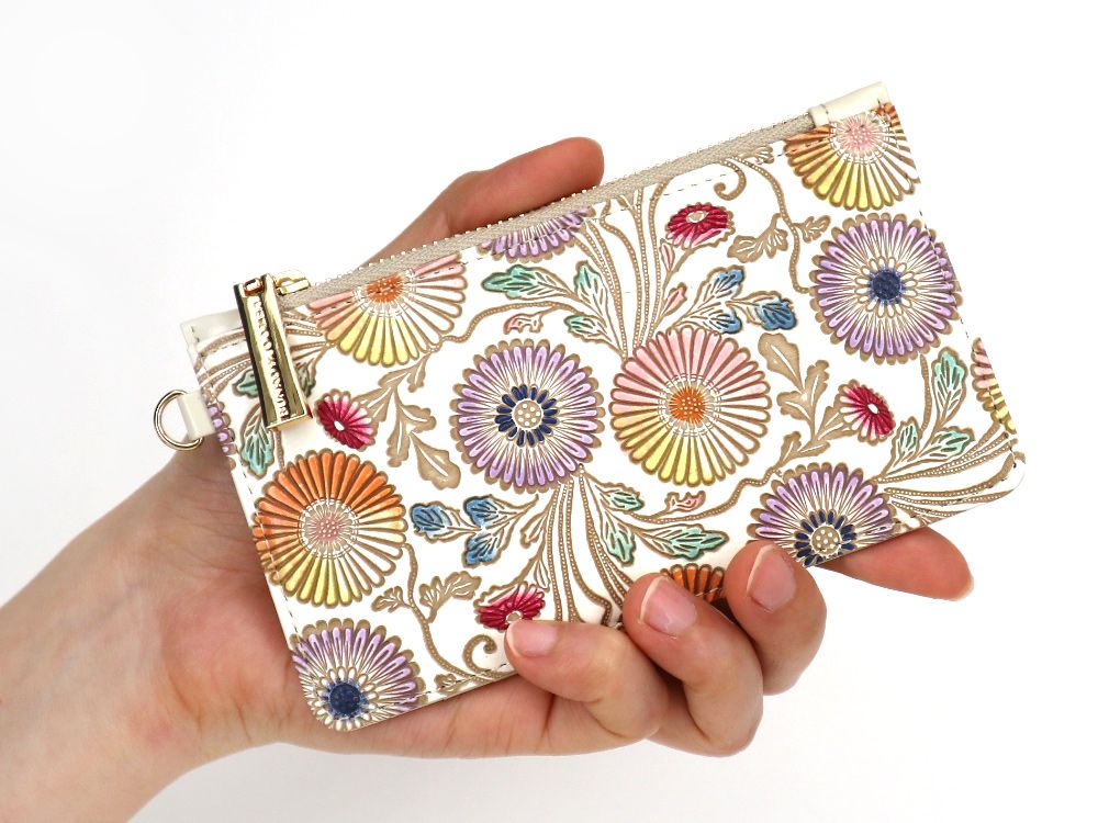 SARASAGIKU - Chrysanthemum Thin Card Case