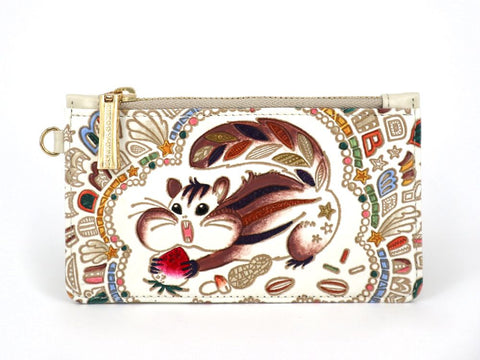 Foodie Squirrel Thin Card Case