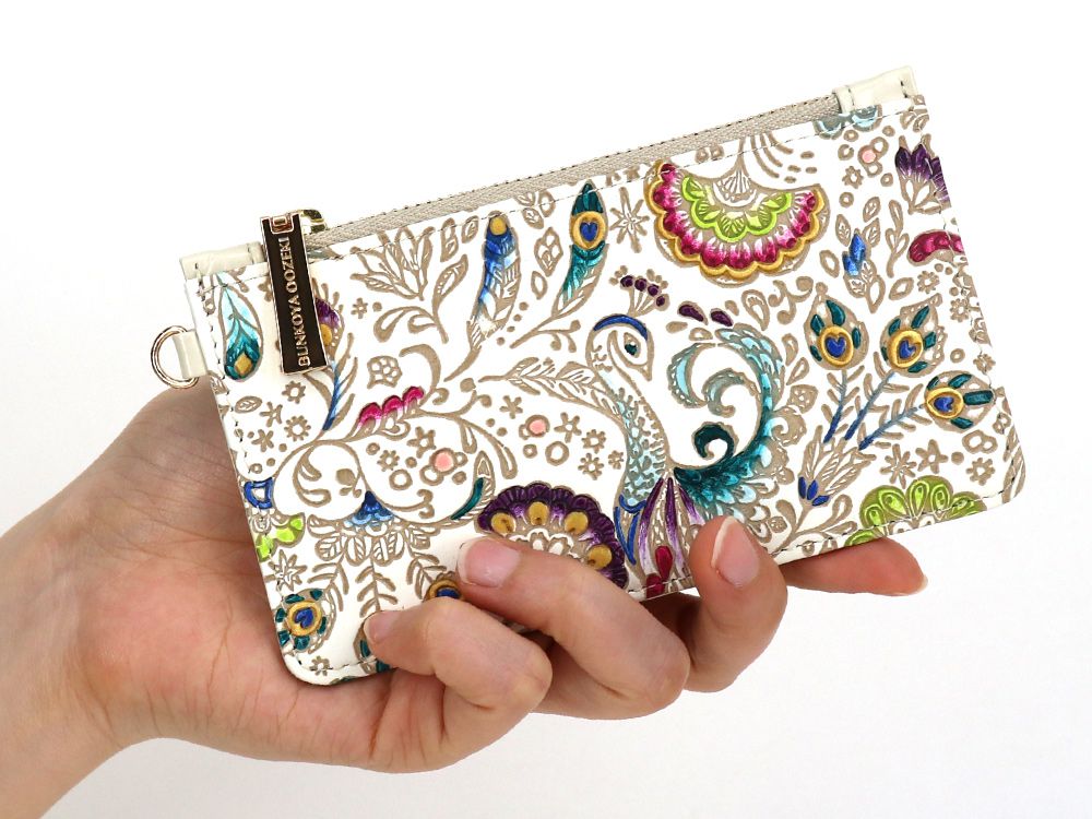 Peacock Thin Card Case