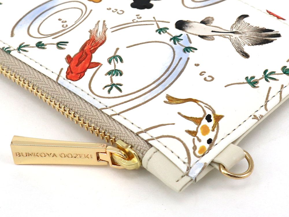 Gold Fishes Thin Card Case