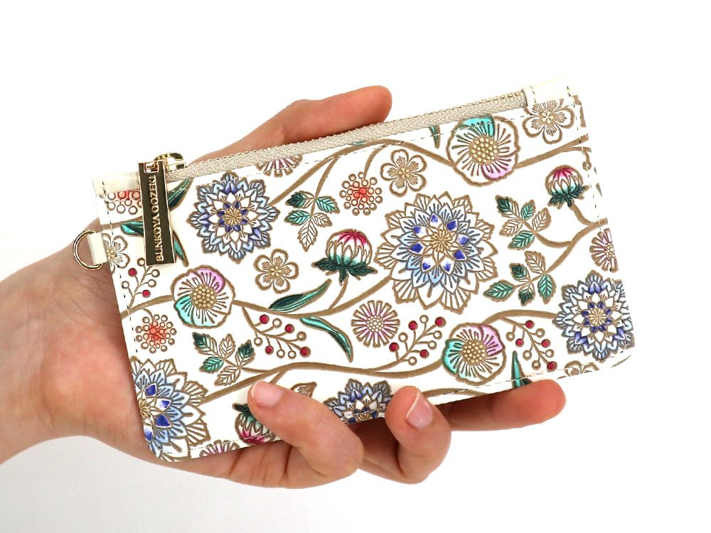 Dahlia (Cobalt Blue) Thin Card Case