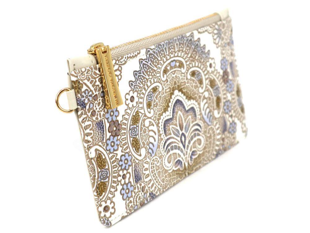 Antique lace (Blue) Thin Card Case