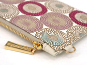 Umbrella Chrysanthemums (Peach Blossom) Thin Card Case