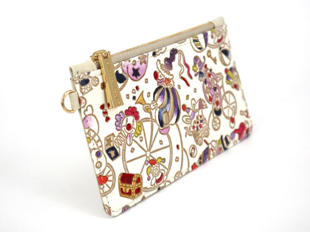 Pierrot (Purple) Thin Card Case