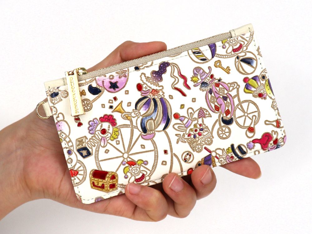 Pierrot (Purple) Thin Card Case