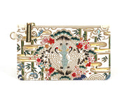 Facing Cranes Thin Card Case