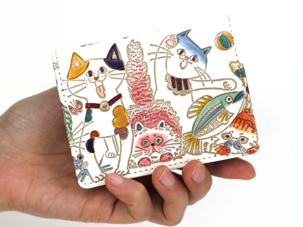 Cats Square Coin Purse