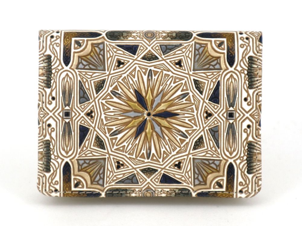 Carreau (Black) Square Coin Purse