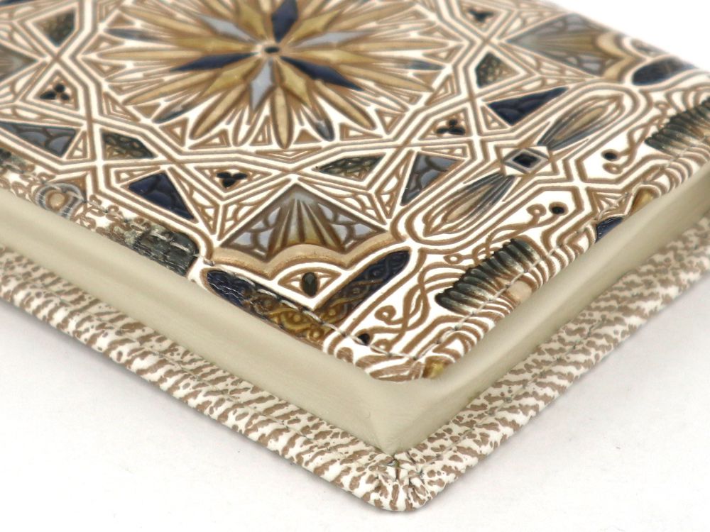 Carreau (Black) Square Coin Purse