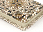 Carreau (Black) Square Coin Purse