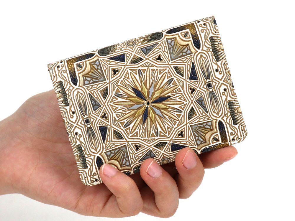 Carreau (Black) Square Coin Purse