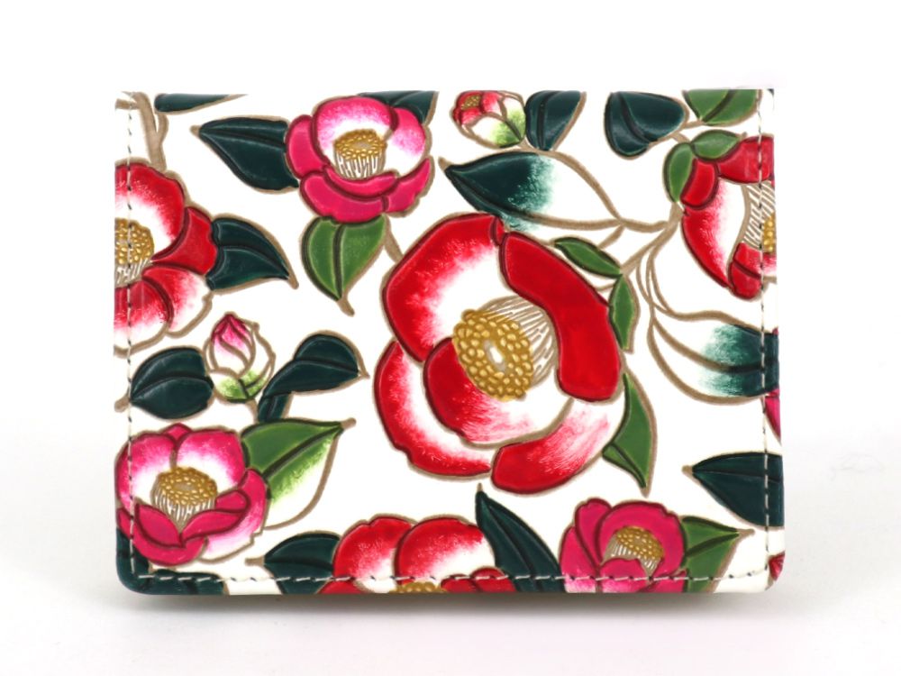 Camellia Square Coin Purse