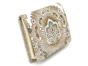 Antique Lace (Green)  Square Coin Purse