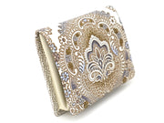 Antique Lace (Blue)  Square Coin Purse