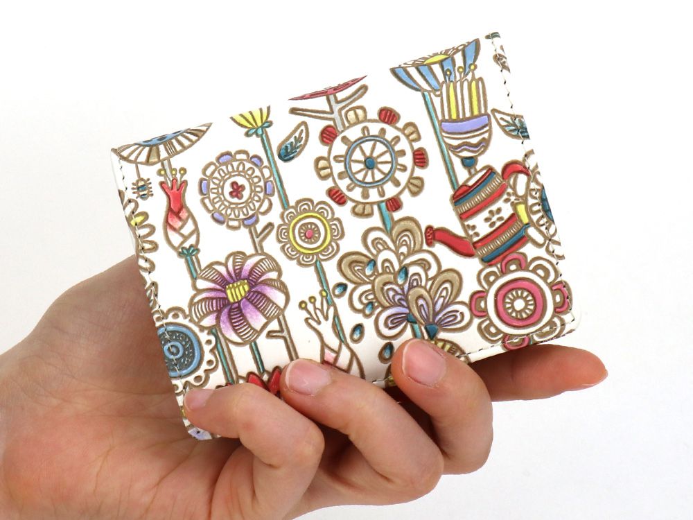 Garden Square Coin Purse