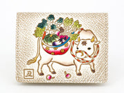 Chinese Zodiac: Ox (Harvest) Square Coin Purse