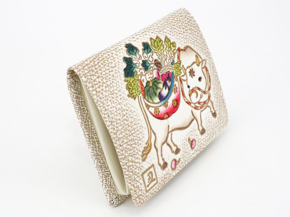 Chinese Zodiac: Ox (Harvest) Square Coin Purse