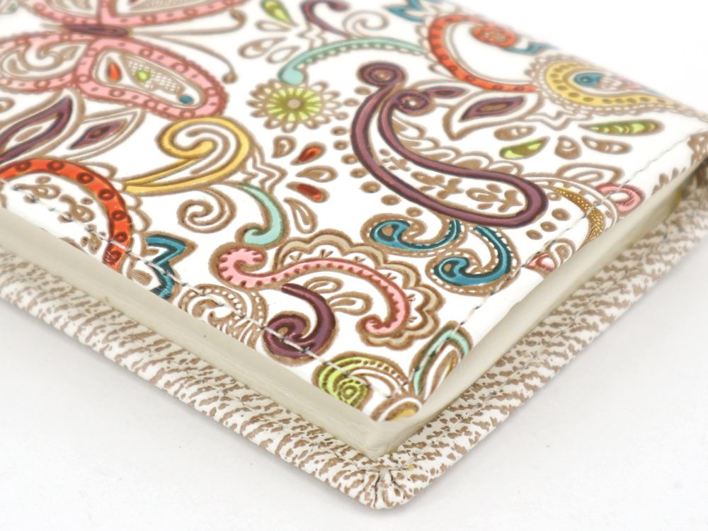 Paisley Square Coin Purse