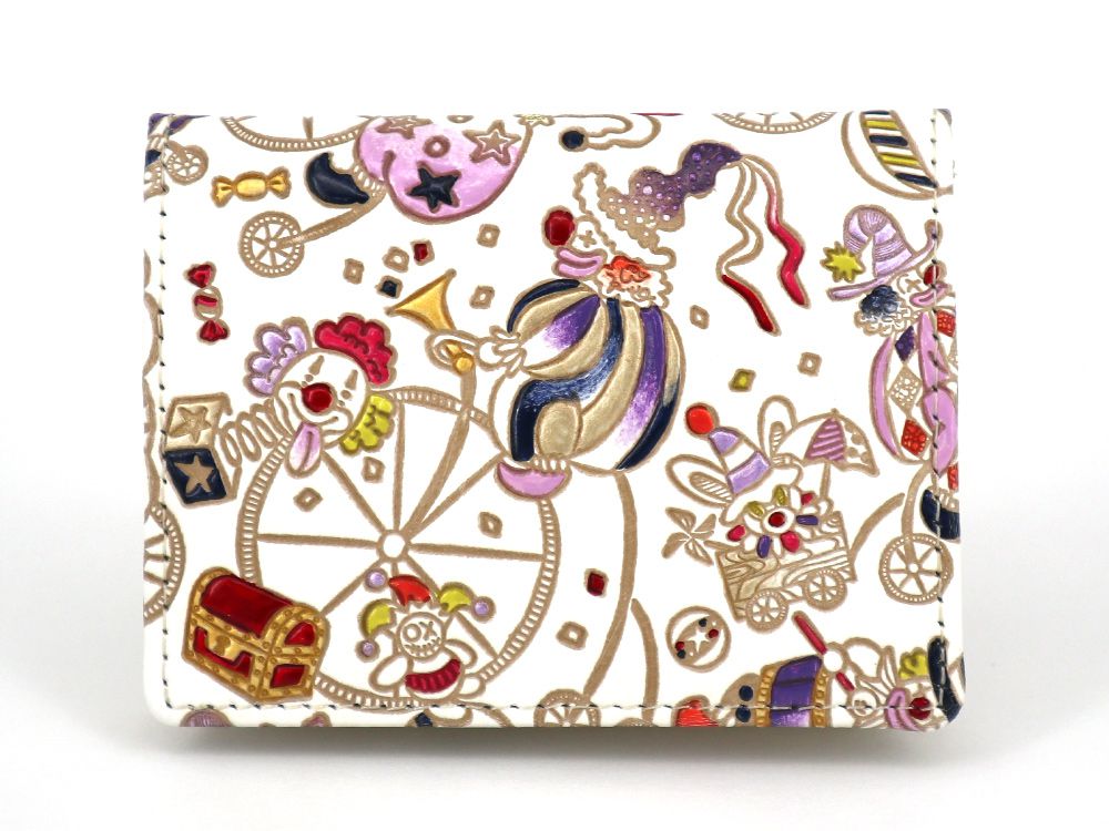 Pierrot (Purple) Square Coin Purse