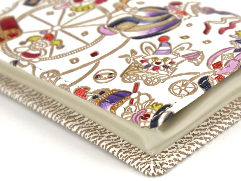 Pierrot (Purple) Square Coin Purse
