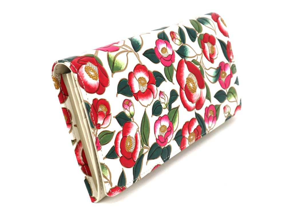 Camellia Long Wallet