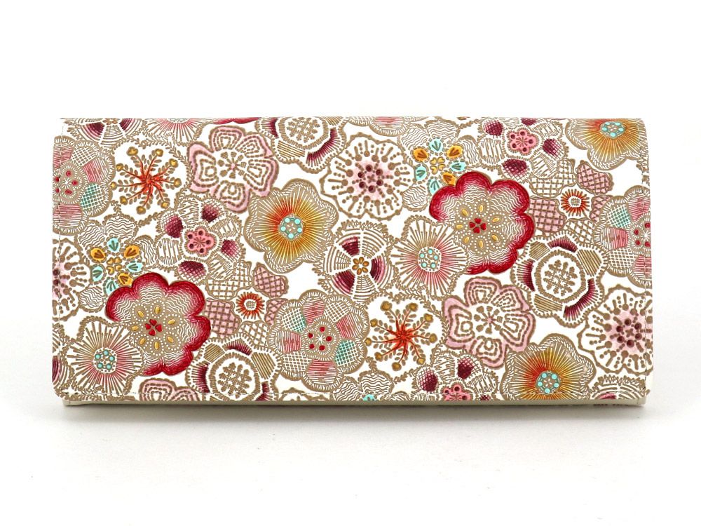 Spring Bloom (Red) Long Wallet