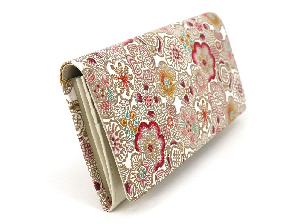 Spring Bloom (Red) Long Wallet