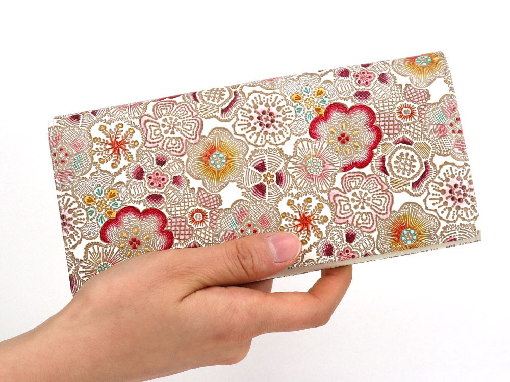 Spring Bloom (Red) Long Wallet