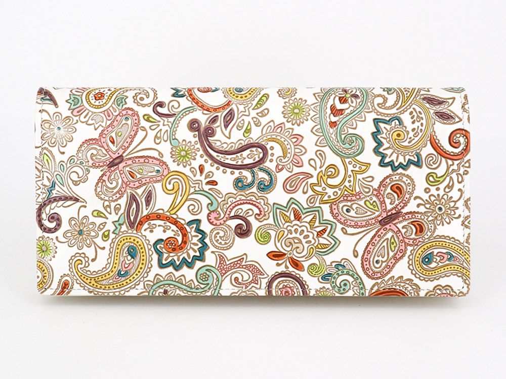 Paisley Long Wallet