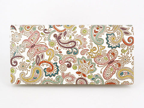Paisley Long Wallet