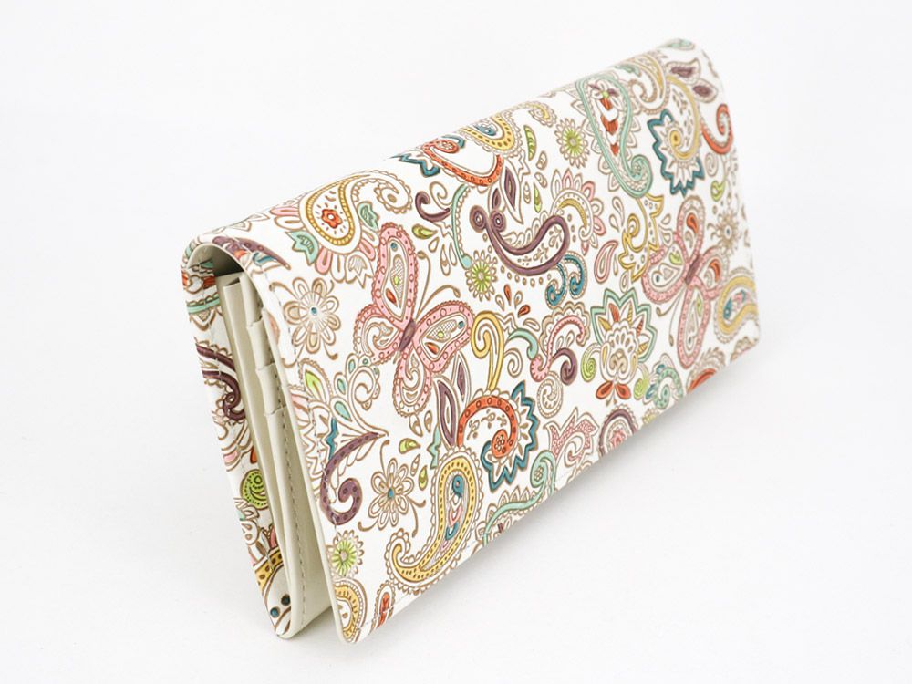 Paisley Long Wallet