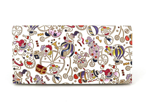 Pierrot (Purple) Long Wallet