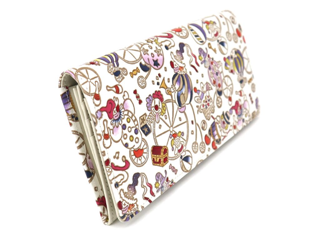 Pierrot (Purple) Long Wallet