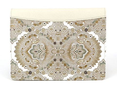 Antique Lace (Green) A5 Agenda Notebook Cover