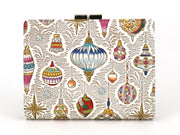 Christmas Ornaments Square Billfold with Clasp