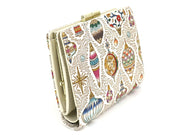 Christmas Ornaments Square Billfold with Clasp