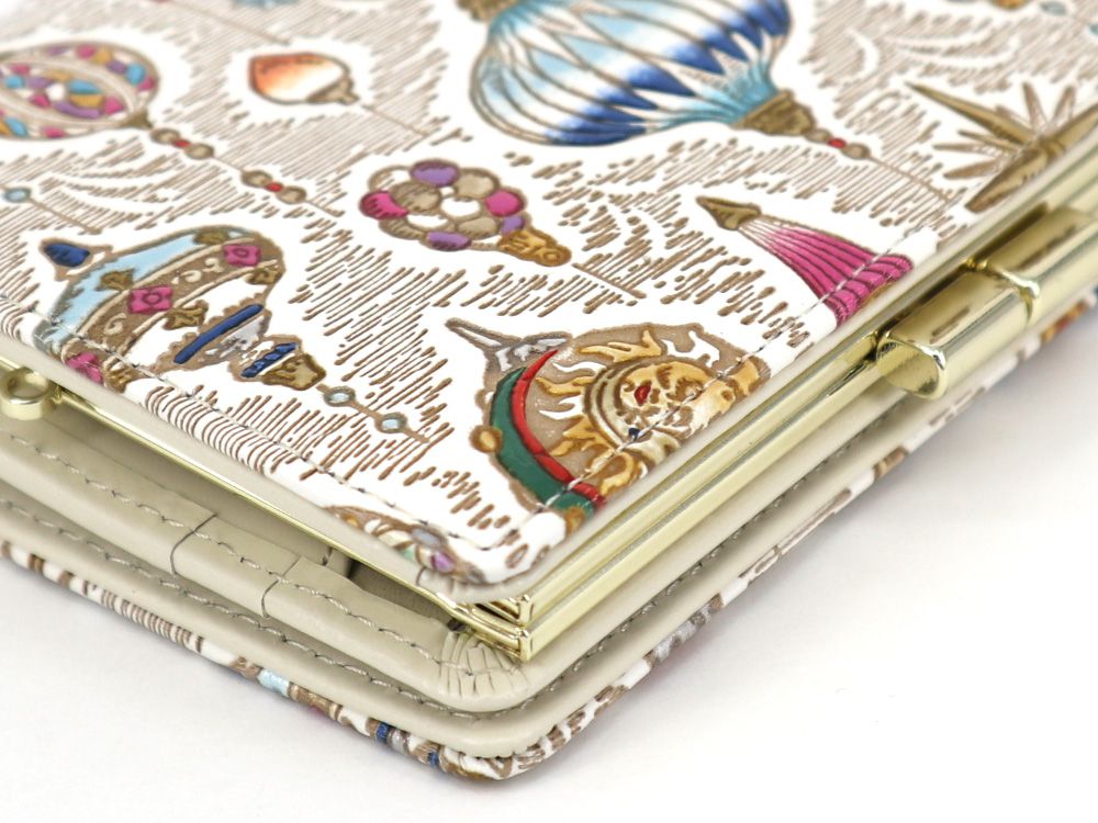 Christmas Ornaments Square Billfold with Clasp