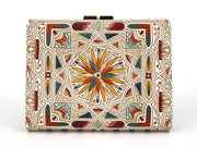 Carreau (Bronze) Square Billfold with Clasp