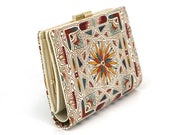 Carreau (Bronze) Square Billfold with Clasp