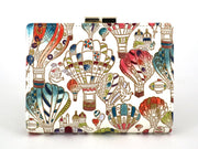 Air Balloons Square Billfold with Clasp