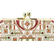 Miyabi (Red) Square GAMAGUCHI Clasp Purse